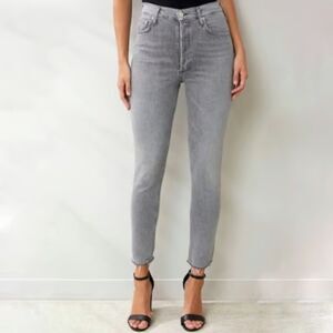 AGOLDE Nico High Rise Straight Jean In Risk 24